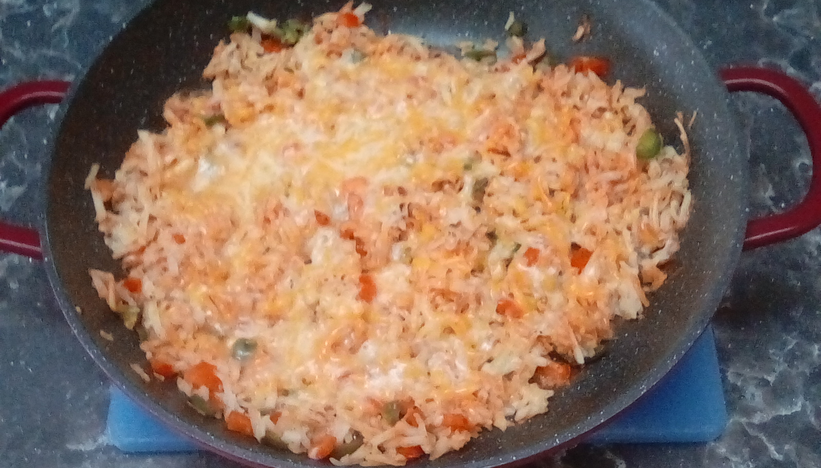 Recipe: Quick and Easy Spicy, Cheesy Hash Browns