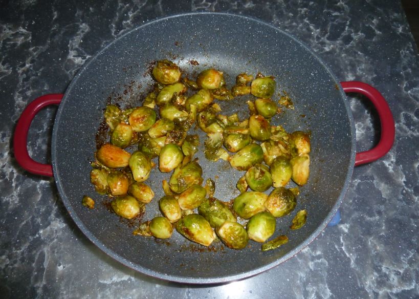 Recipe: Sweet and Spicy Roast Brussels Sprouts