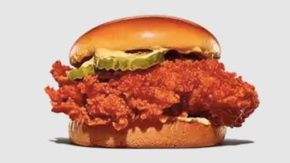 The Chicken Sandwich Wars: Burger King Spicy Hand-Breaded Crispy Chicken Sandwich