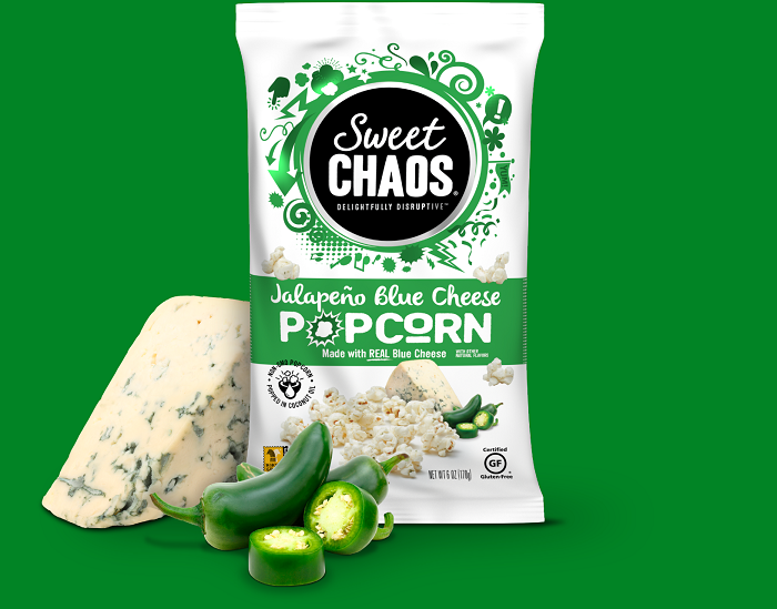 Spicy Snacks: Sweet Chaos Jalapeno Blue Cheese Popcorn