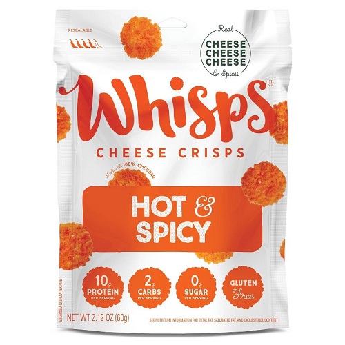 Spicy Snacks: Whisps Hot & Spicy Cheese Crisps