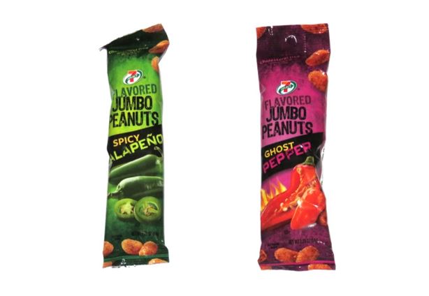 Spicy Snacks: 7-Select Spicy Jalapeno and Ghost Pepper Jumbo Peanuts