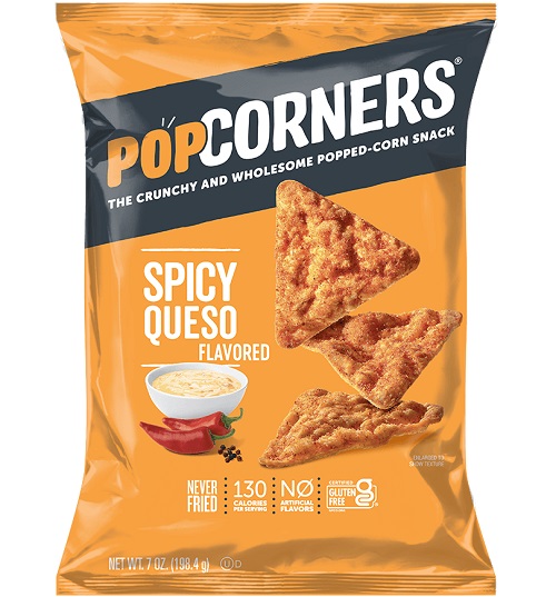 Spicy Snacks:  Popcorners Spicy Queso Chips
