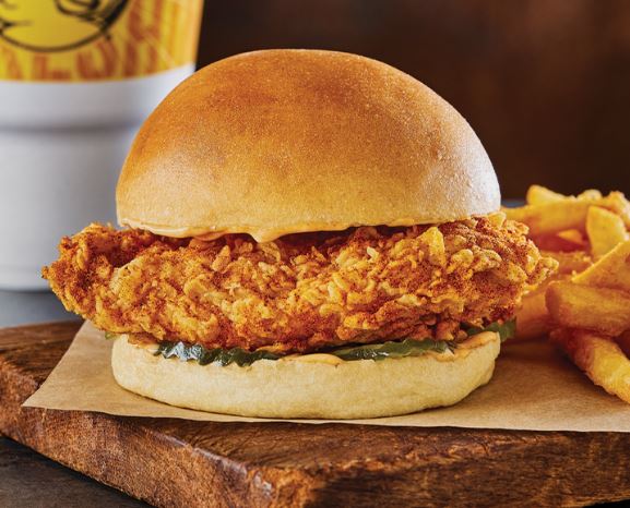 The Chicken Sandwich Wars: Golden Chick Big & Wicked Sandwich