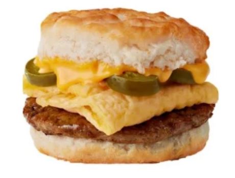 Review: Cheesy Jalapeno Sausage & Egg Biscuit from McDonald’s