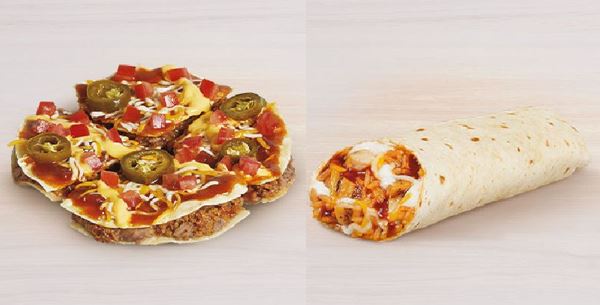 Review: Cheesy Jalapeno Mexican Pizza and Chicken Enchilada Burrito from Taco Bell