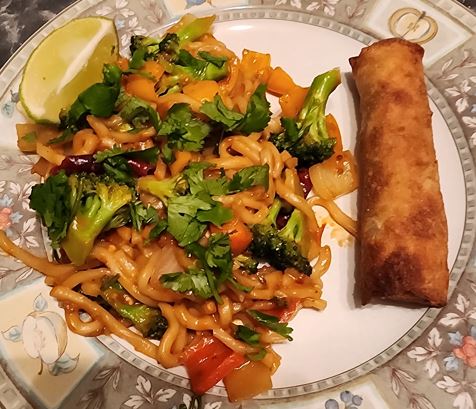 Recipe: Trader Joe’s Peanut Satay Thai Noodles with Veggies