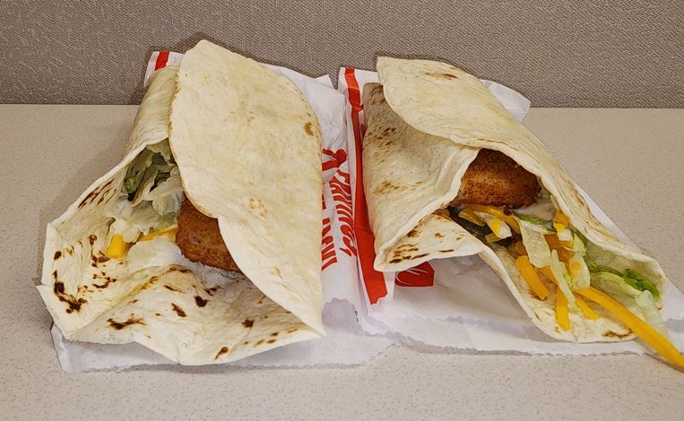 Review: Spicy Fish Jack Wrap from Jack in the Box