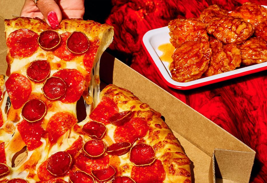 Review: Hot Honey Double Pepperoni Pizza and Hot Honey Wings from Pizza Hut