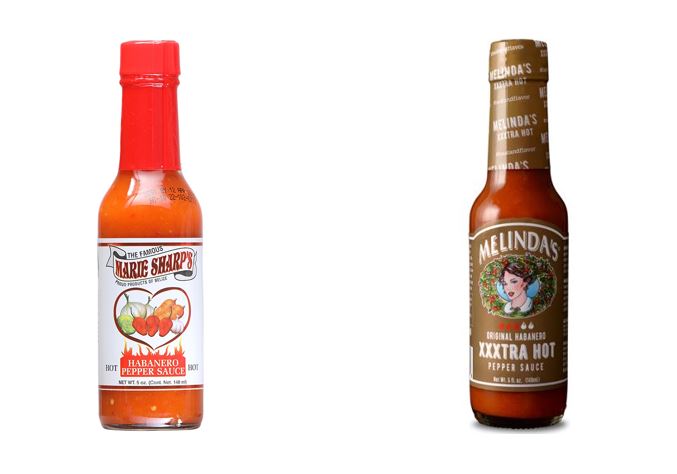 Marie Sharp’s Habanero Pepper Sauce vs. Melinda’s Original Habanero XXXtra Hot Sauce